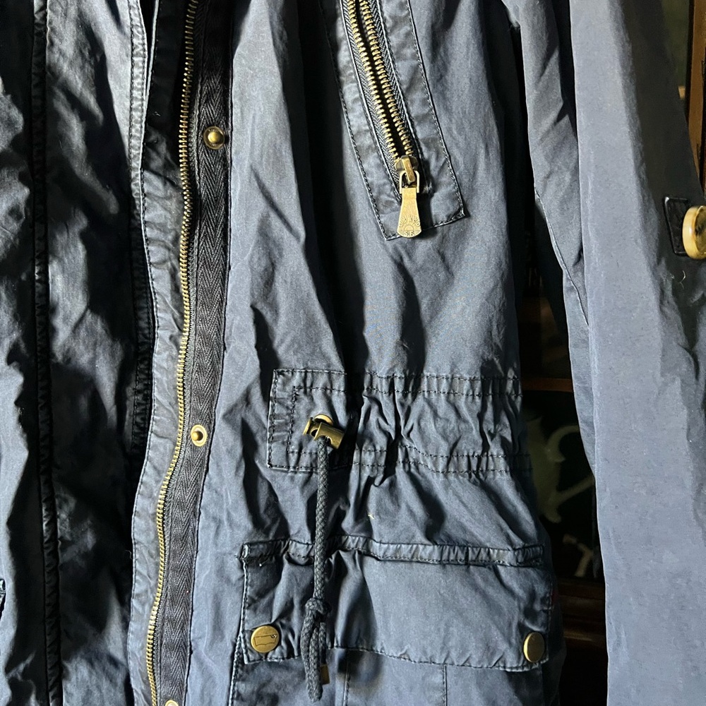 Levi's Navy Utility Jacket - Picture 2 of 16
